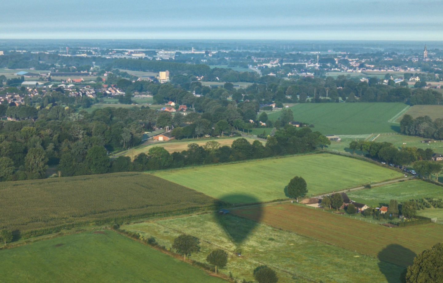 Ballonvaarten boven Limburg