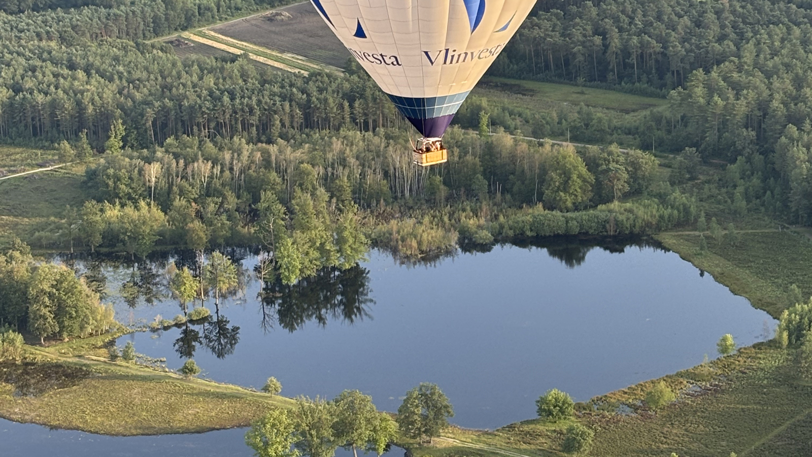 Ballonvaarten boven Tessenderlo