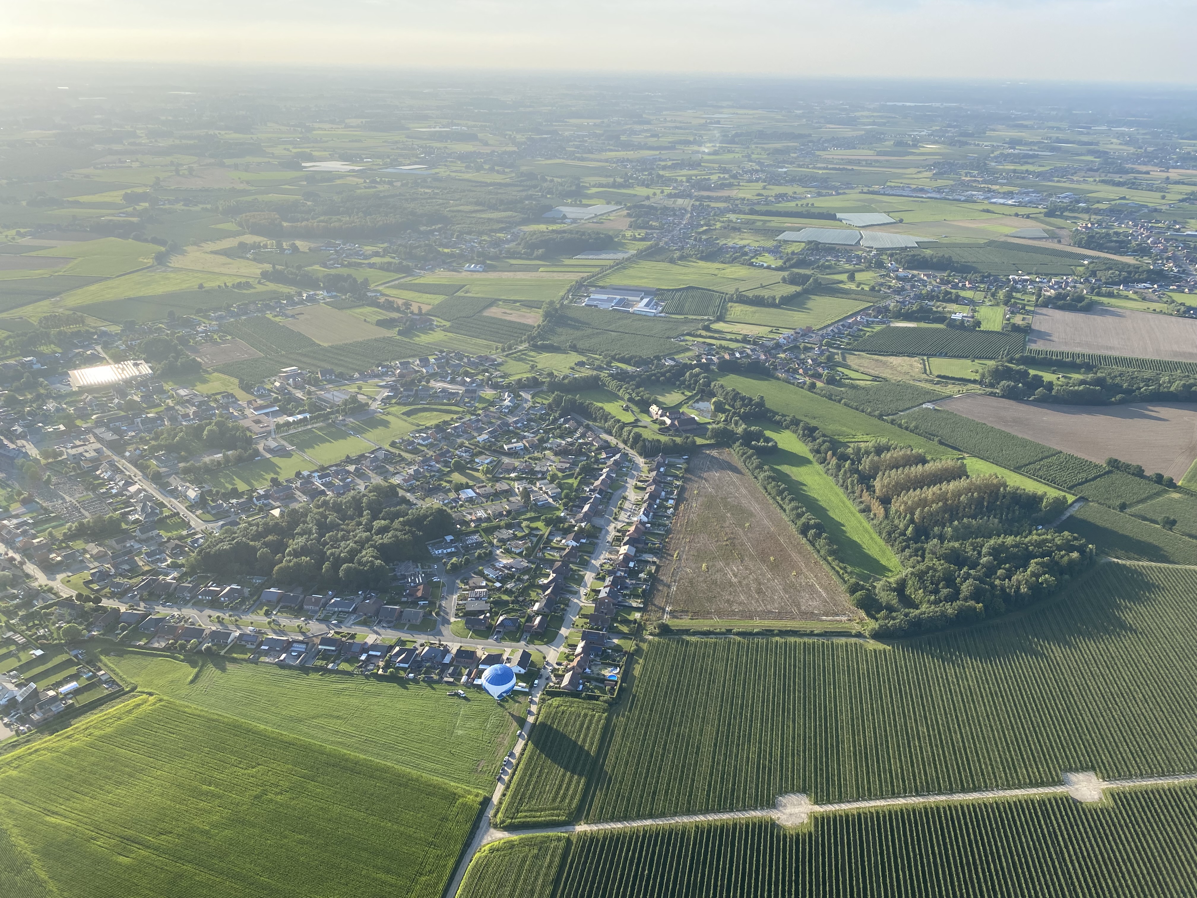 Ballonvlucht boven Tongeren