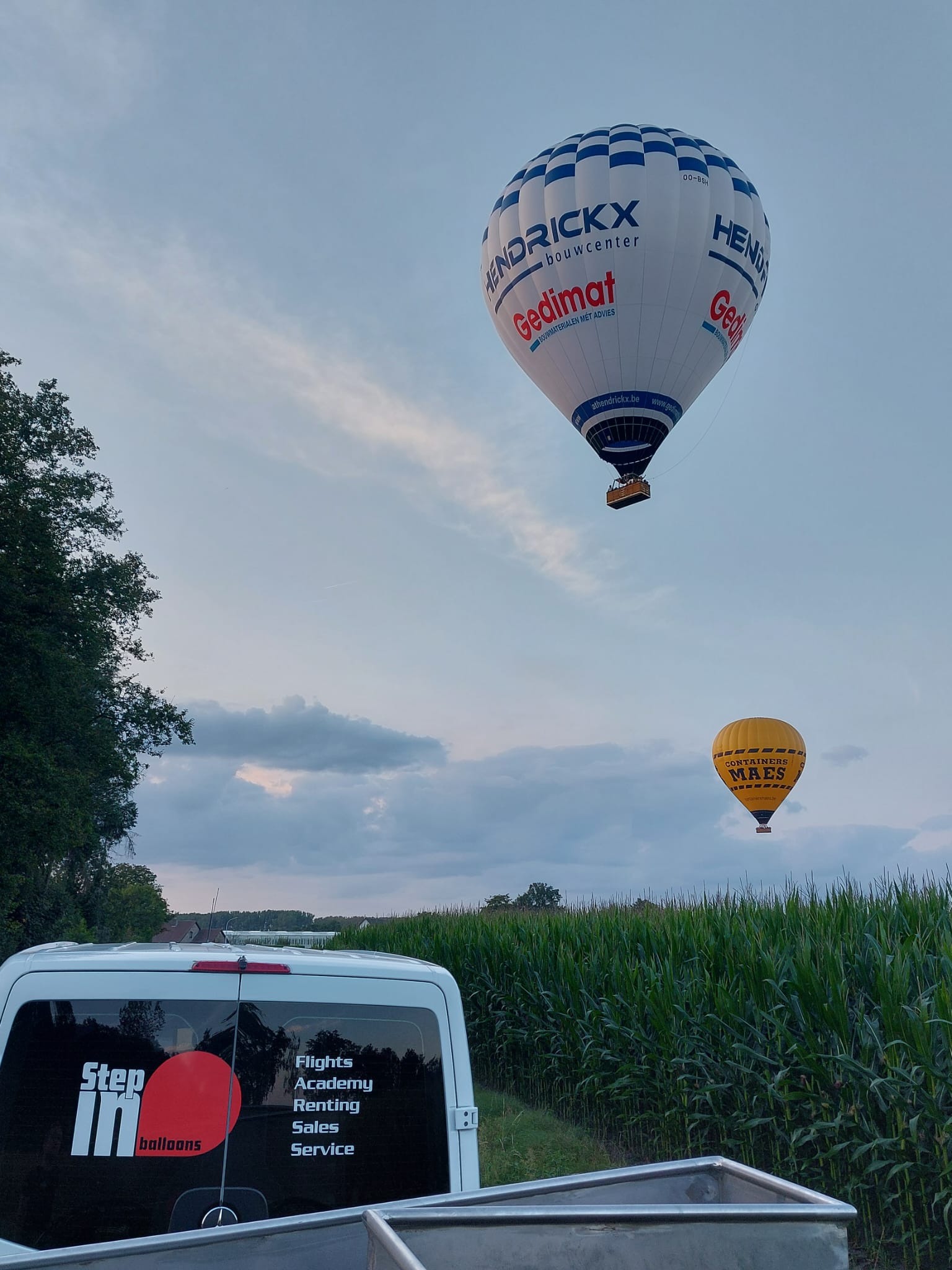 Ballonvaart in Arendonk