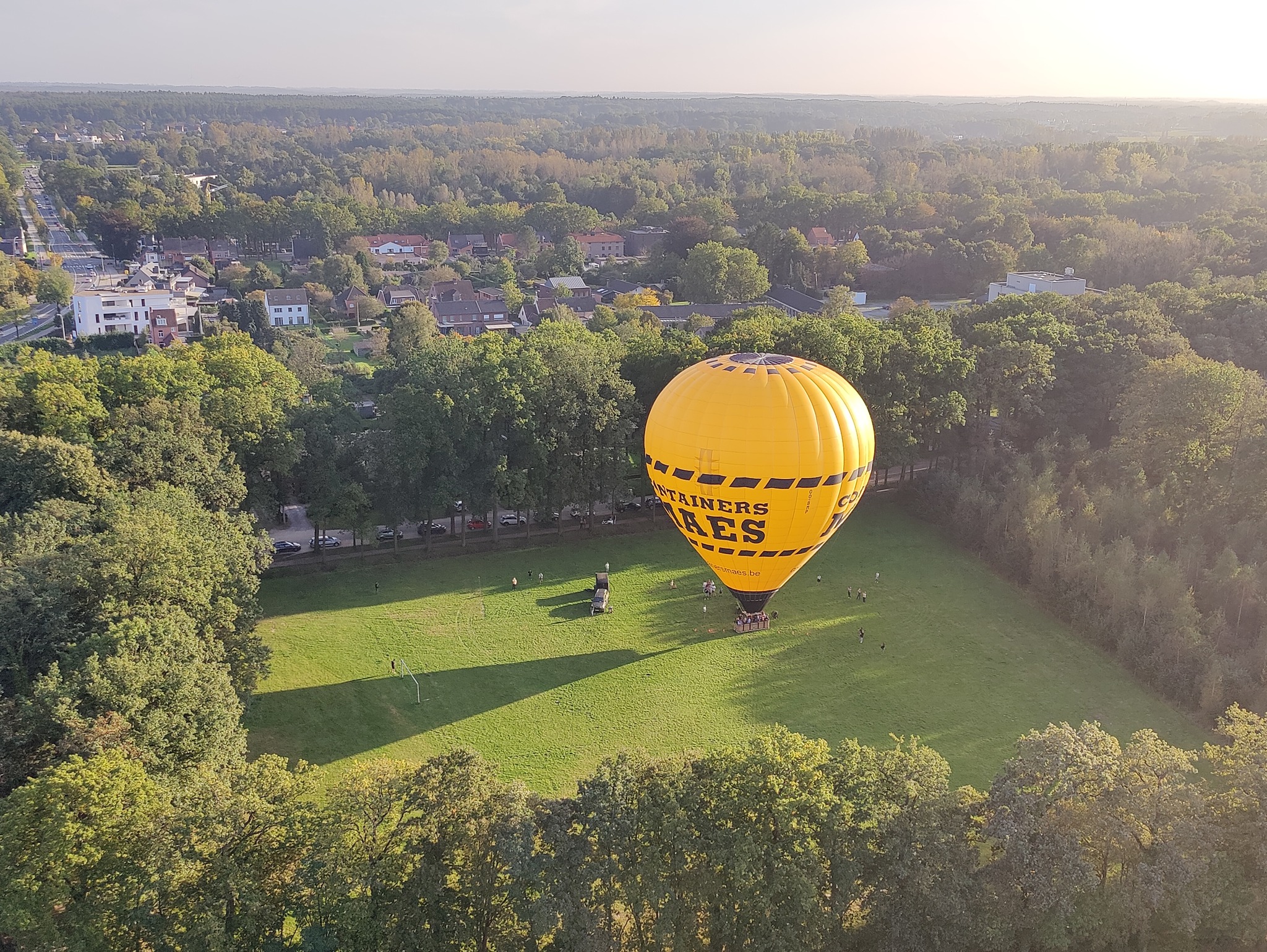Ballonvaarten boven Westerlo