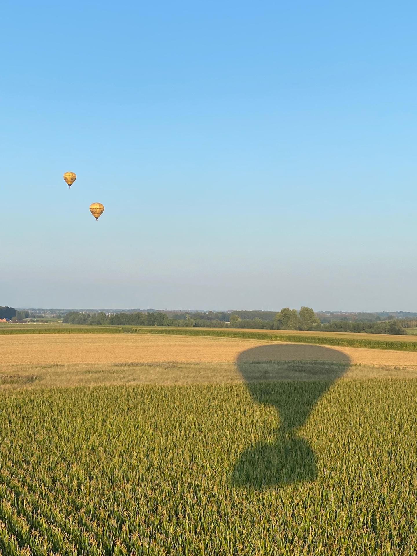 Ballonvlucht boven Hasselt