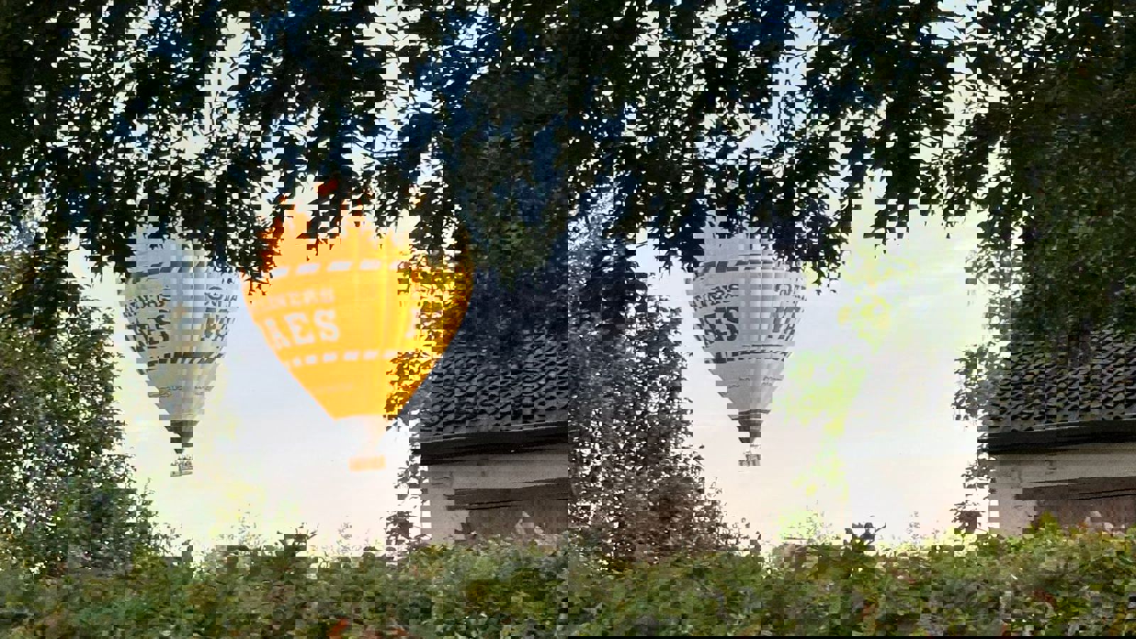 Ballonvlucht boven Arendonk