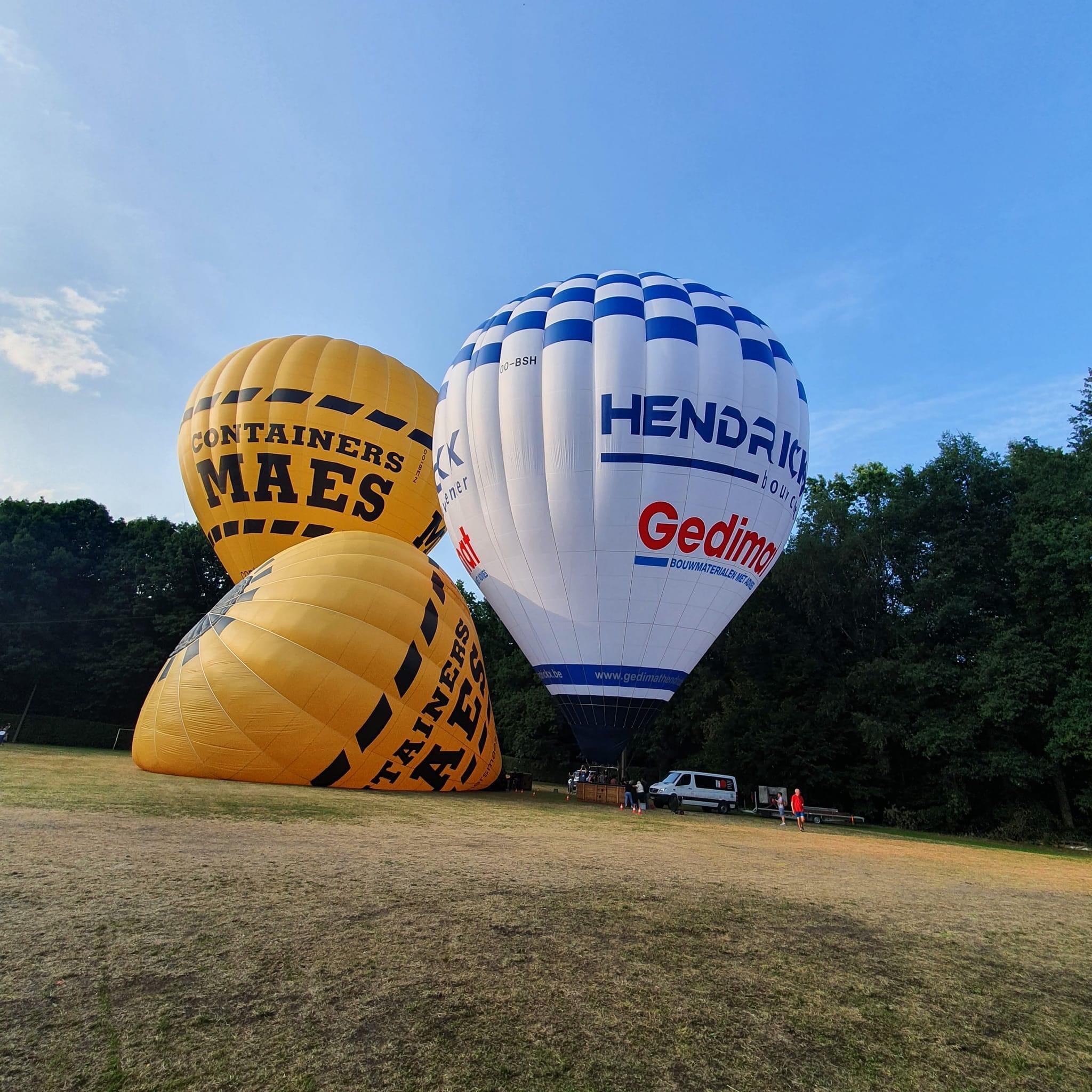 Ballonvaarten regio Antwerpen