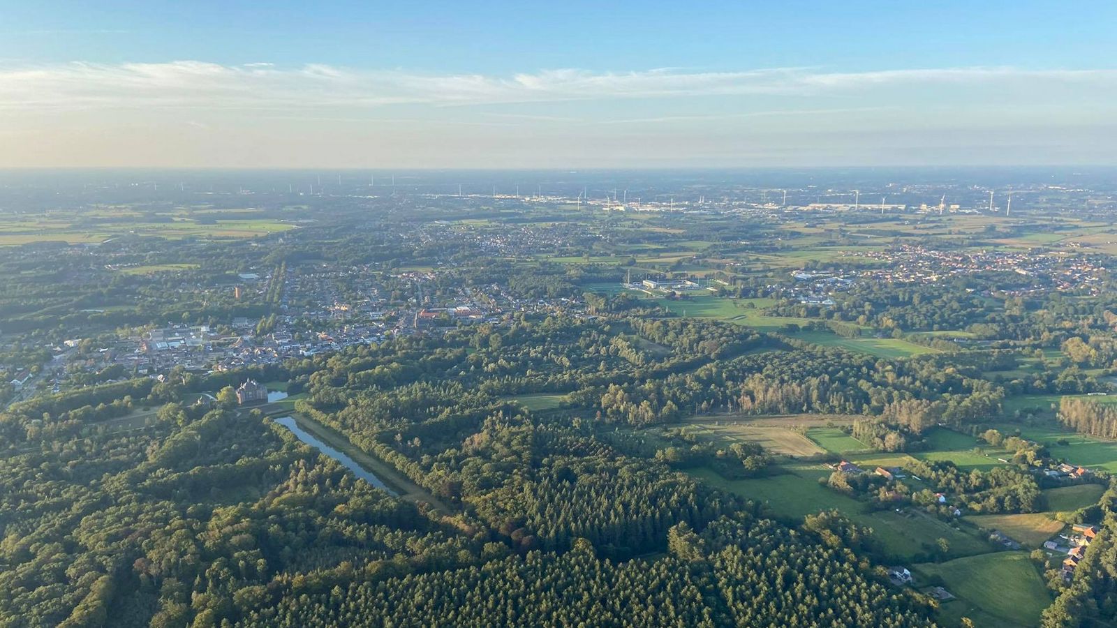 Ballonvaarten boven de regio Lommel