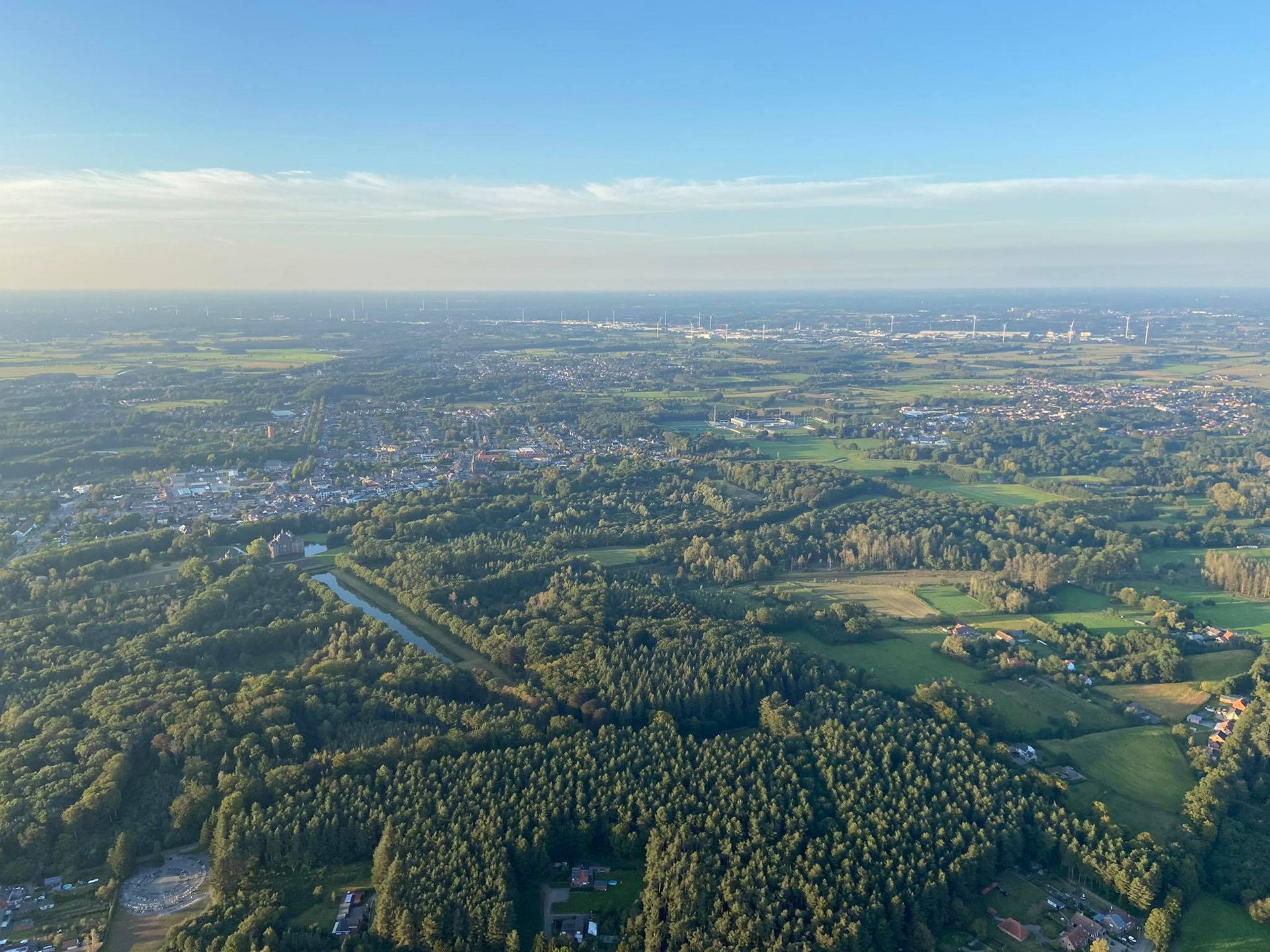 Ballonvaarten boven de regio Lommel