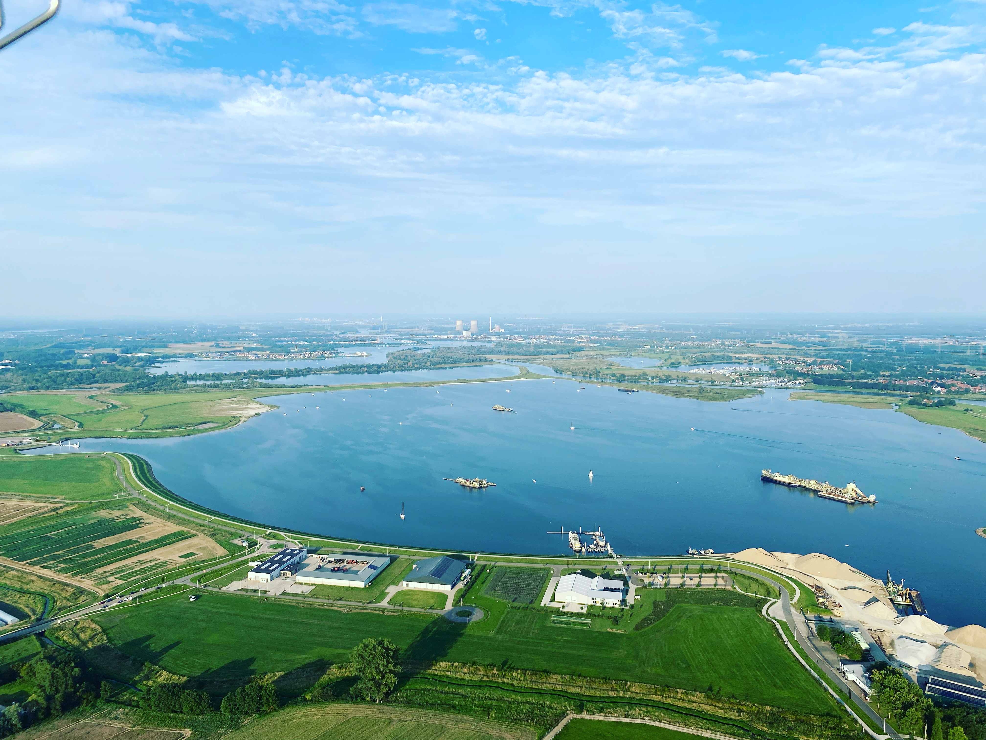 Ballonvlucht boven Maaseik