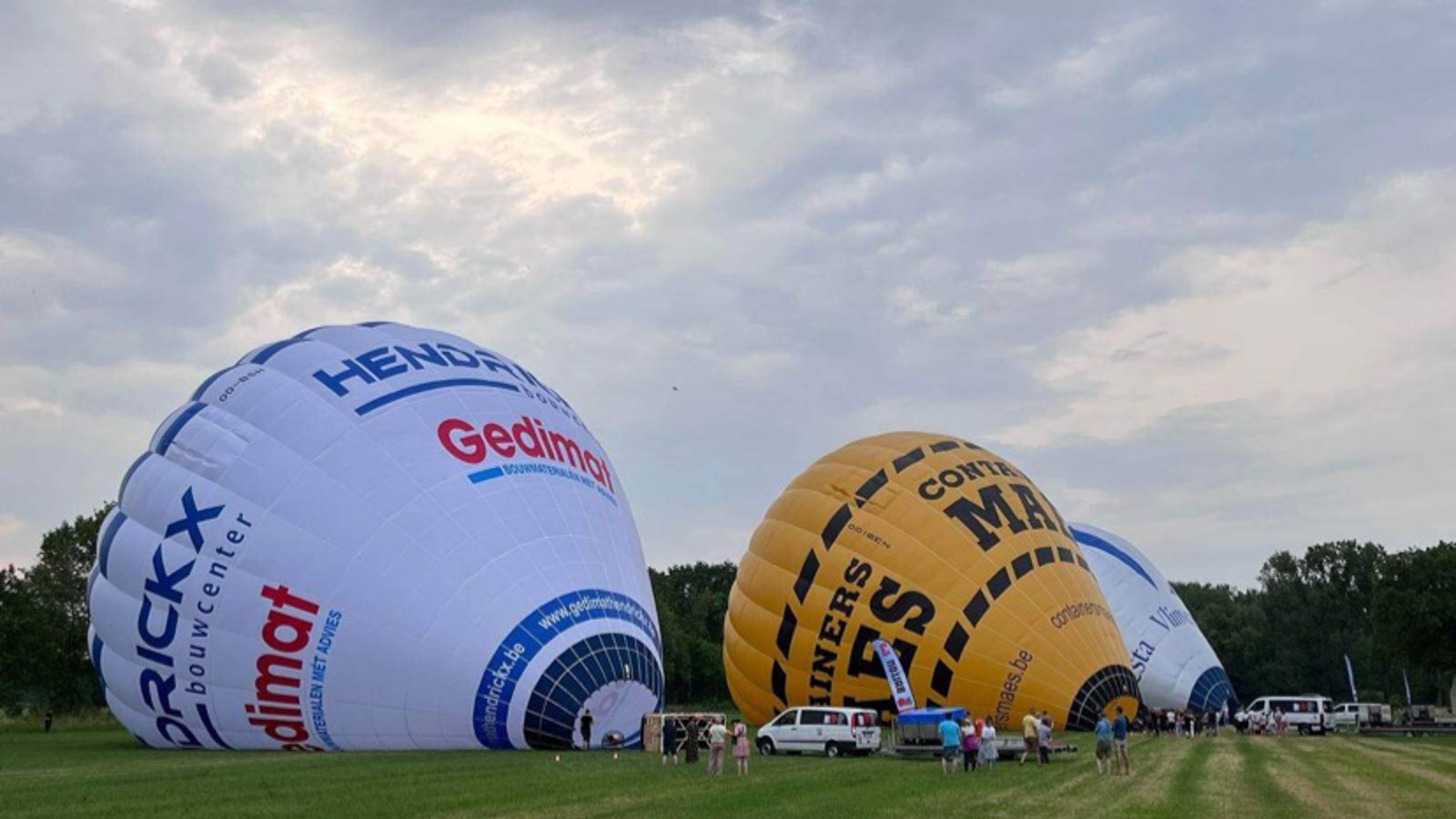 Ballonvaren in de Kempen