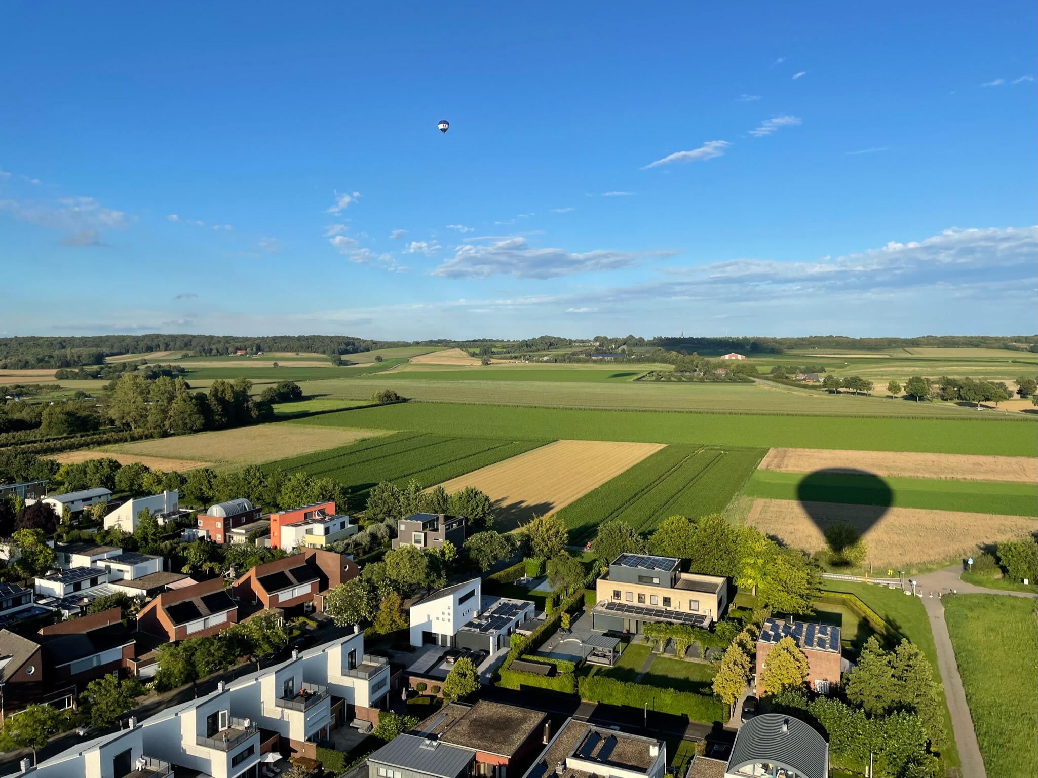 ballonvaart boven Haspengouw