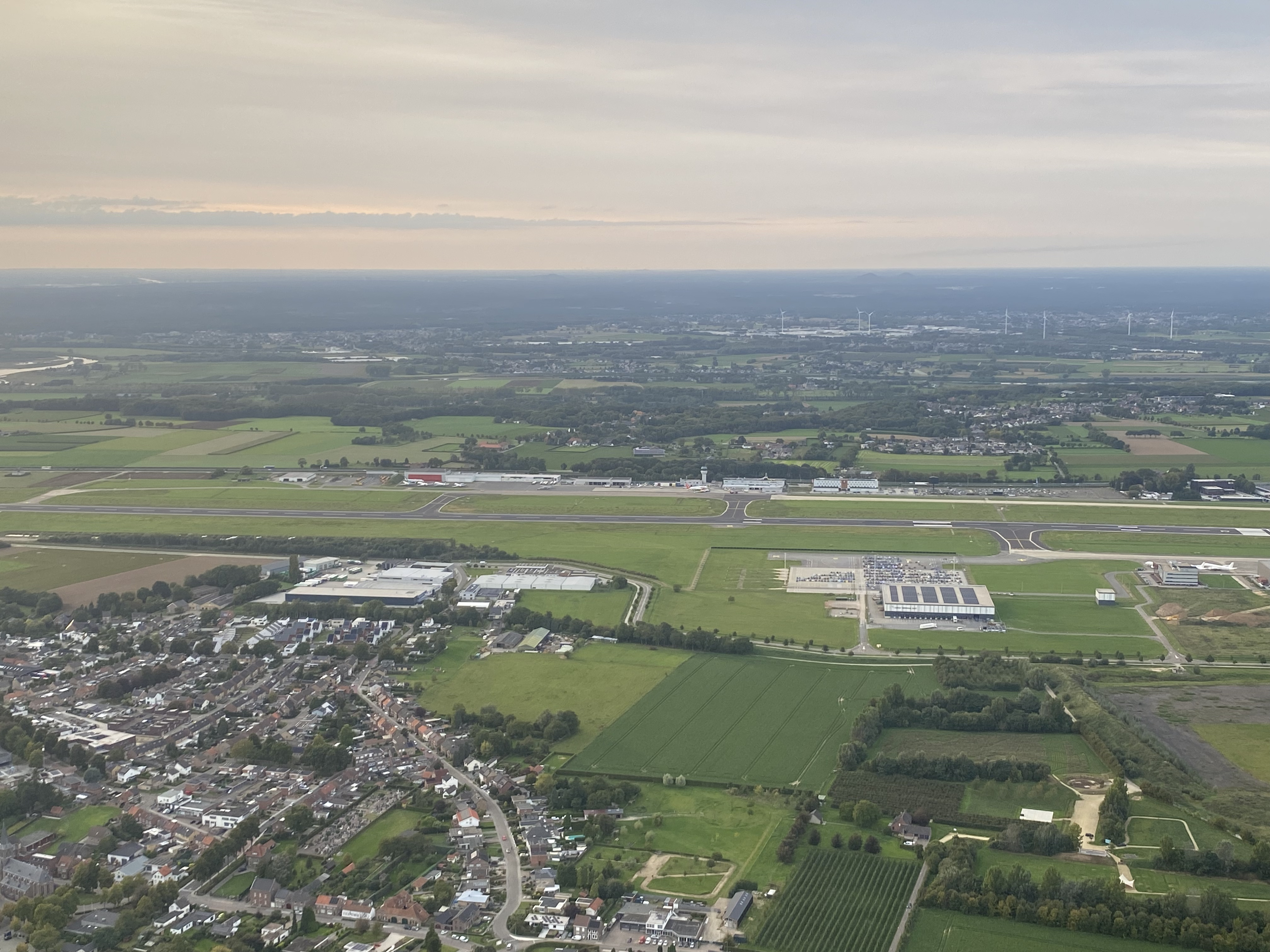 Ballonvaren boven Maastricht