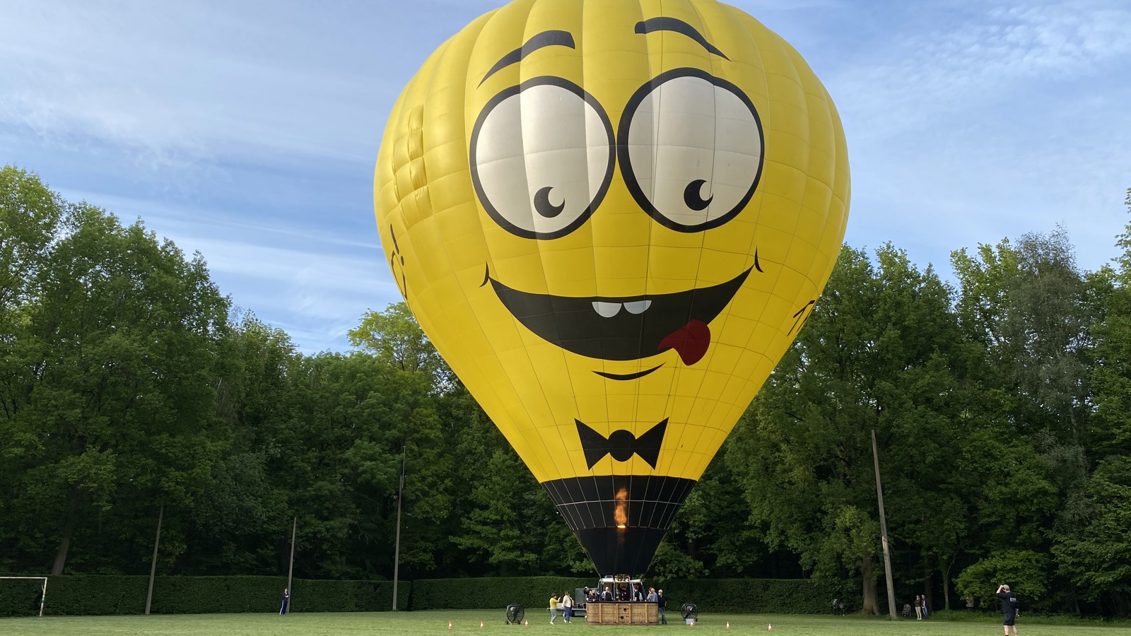 Ballonvaart boven Horst