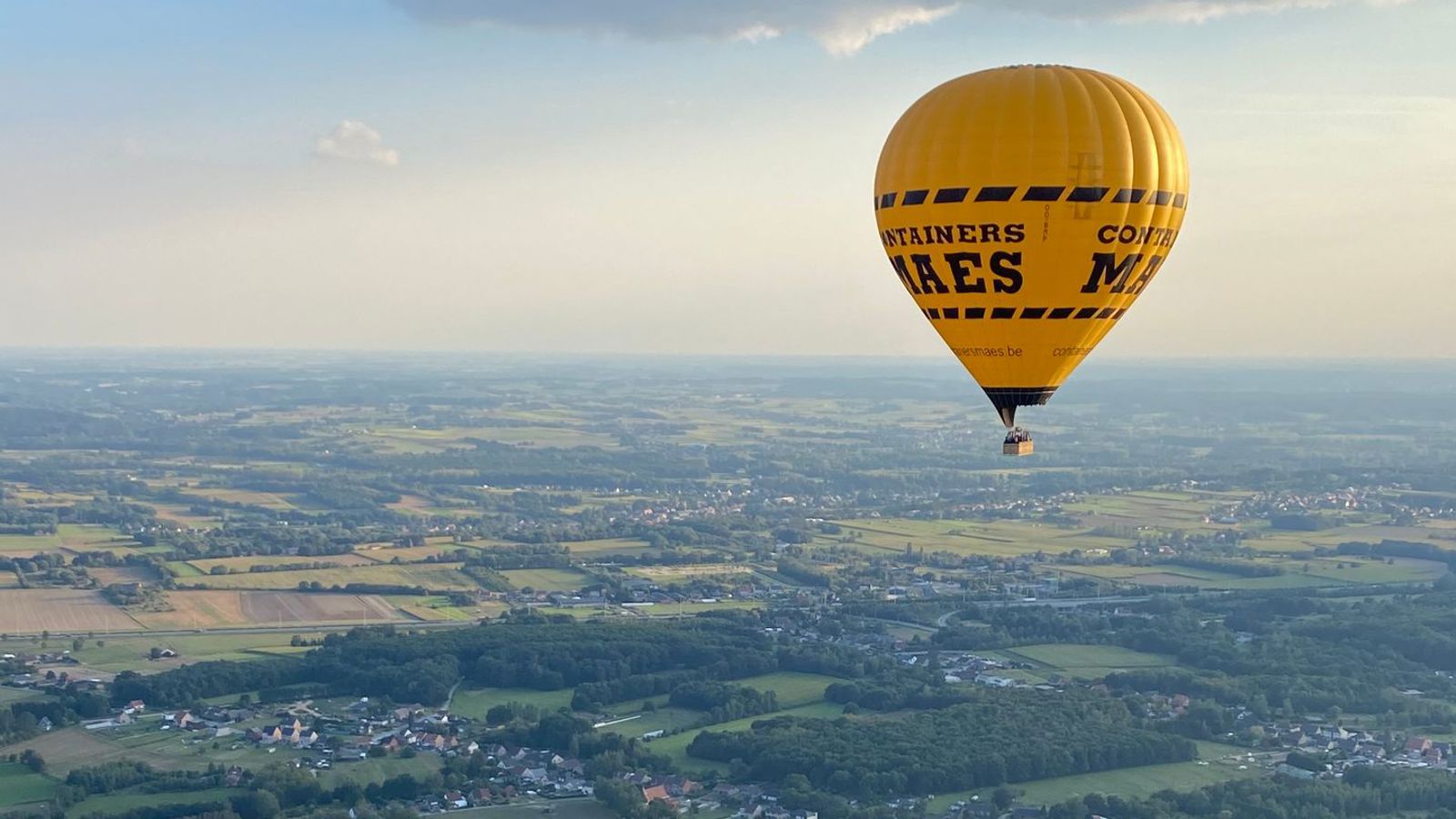 Ballonvlucht boven Boutersem