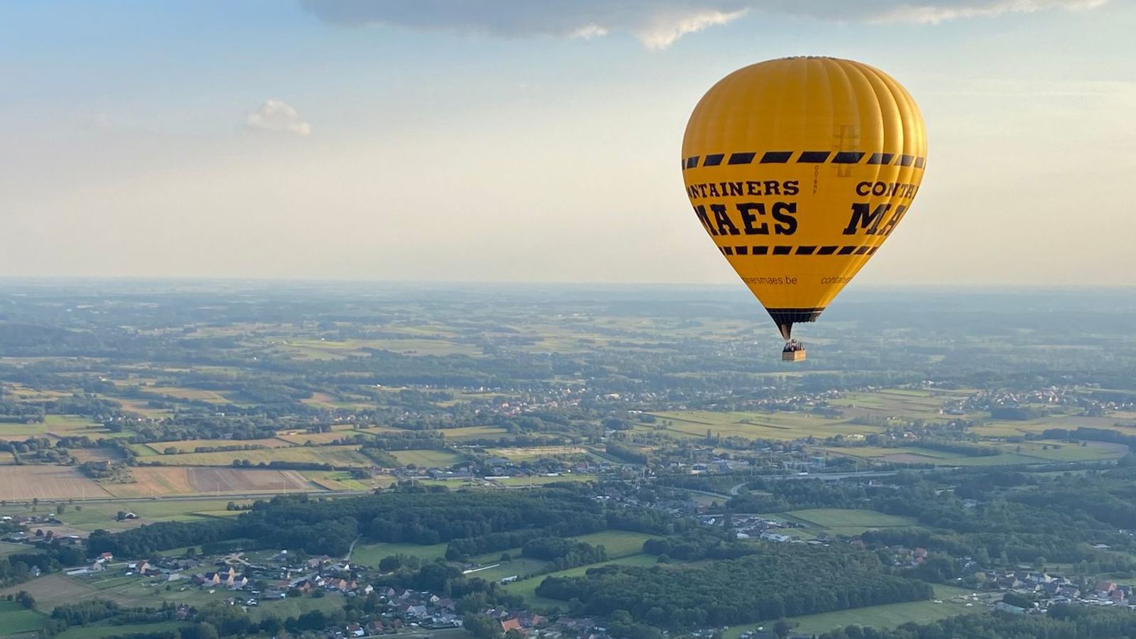 Ballonvlucht boven Boutersem