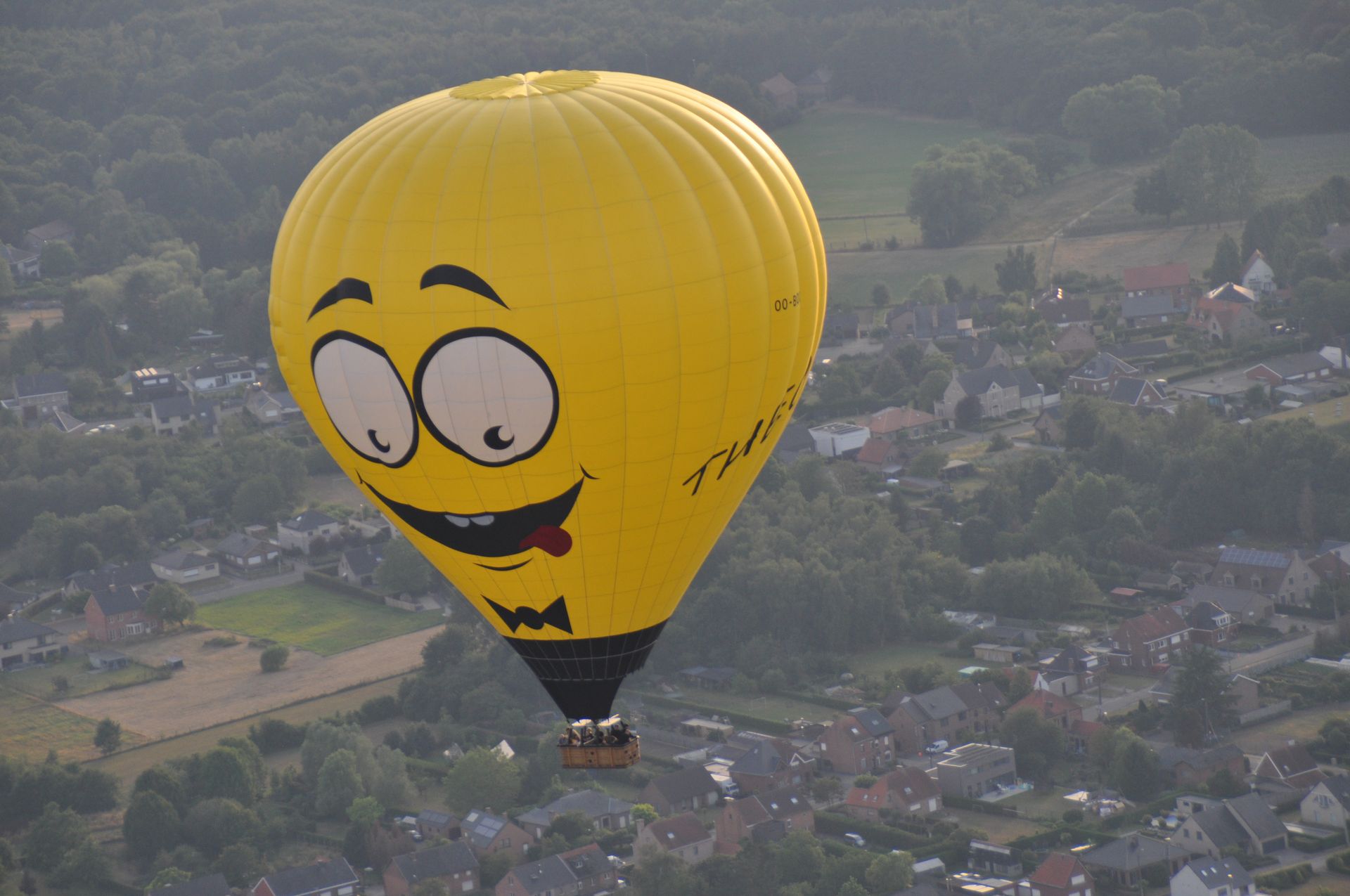 Ballonvaren boven Sittard