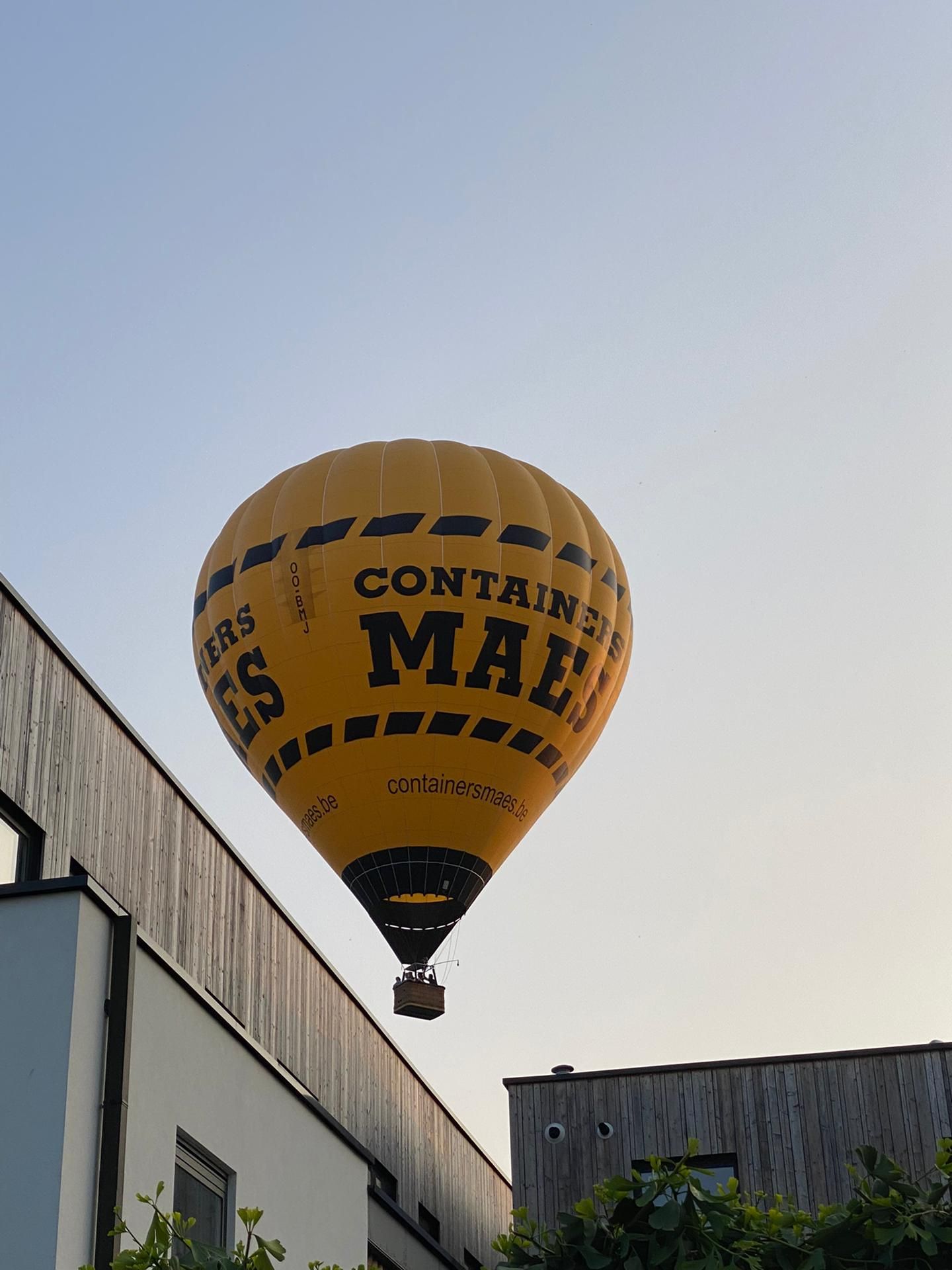 Ballonvlucht boven Mol