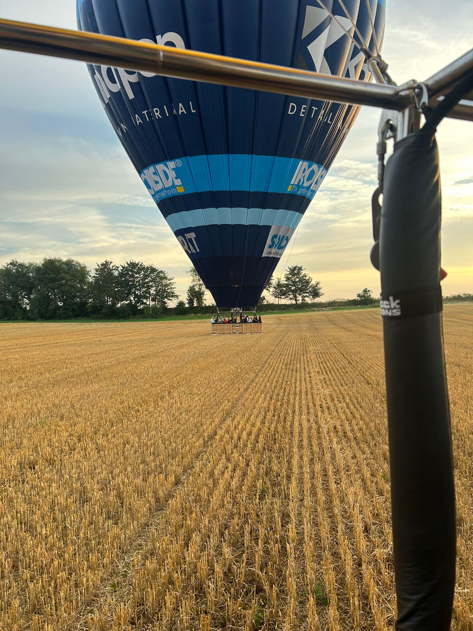 Luchtballonvlucht Landen