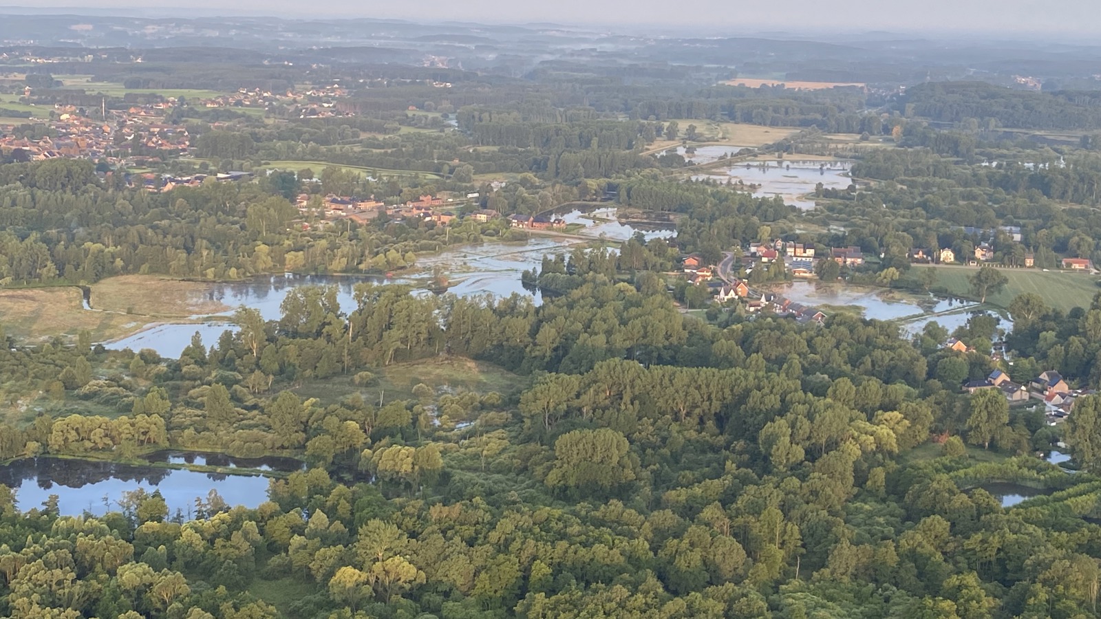 Ballonvaren boven Roermond