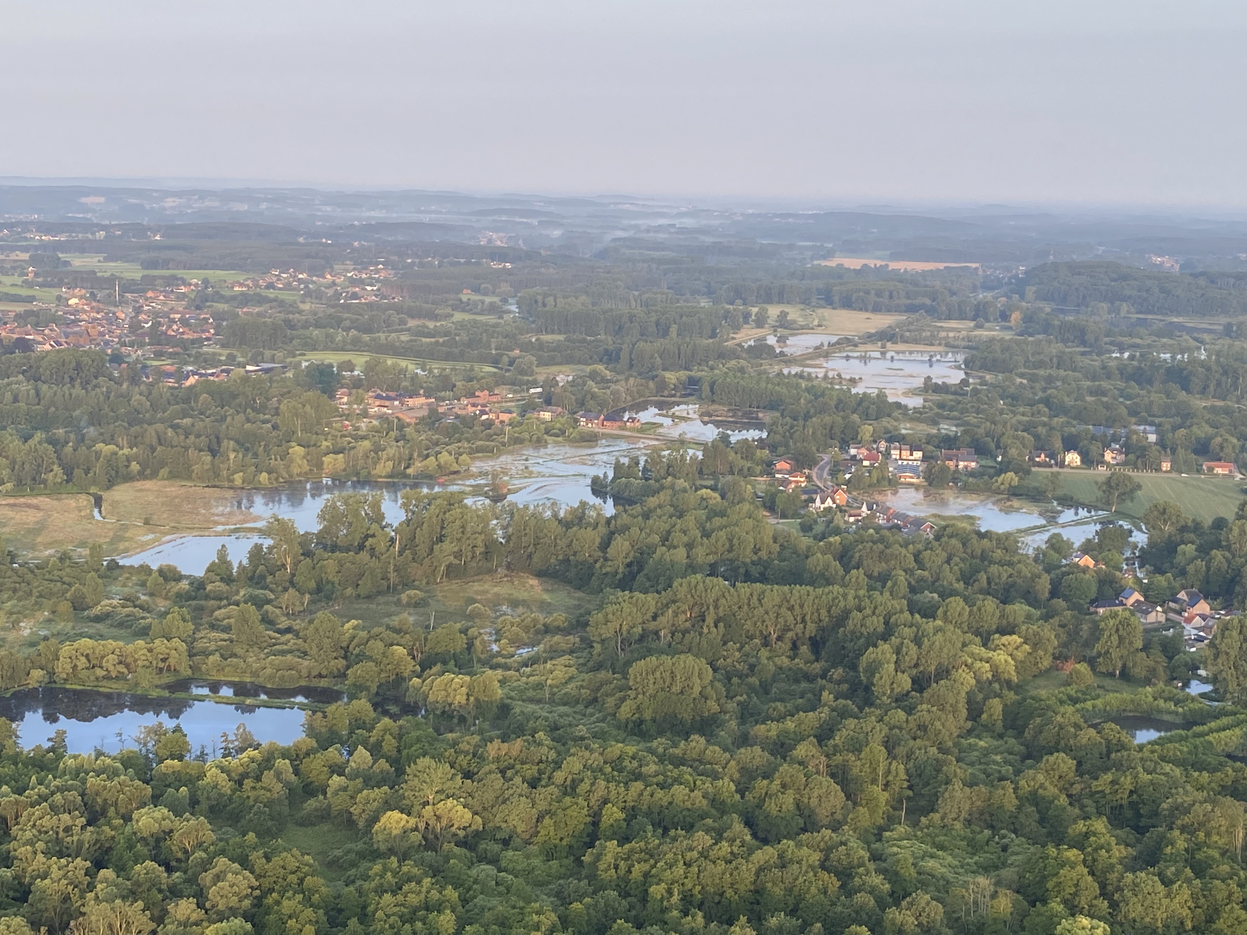 Ballonvaren boven Roermond