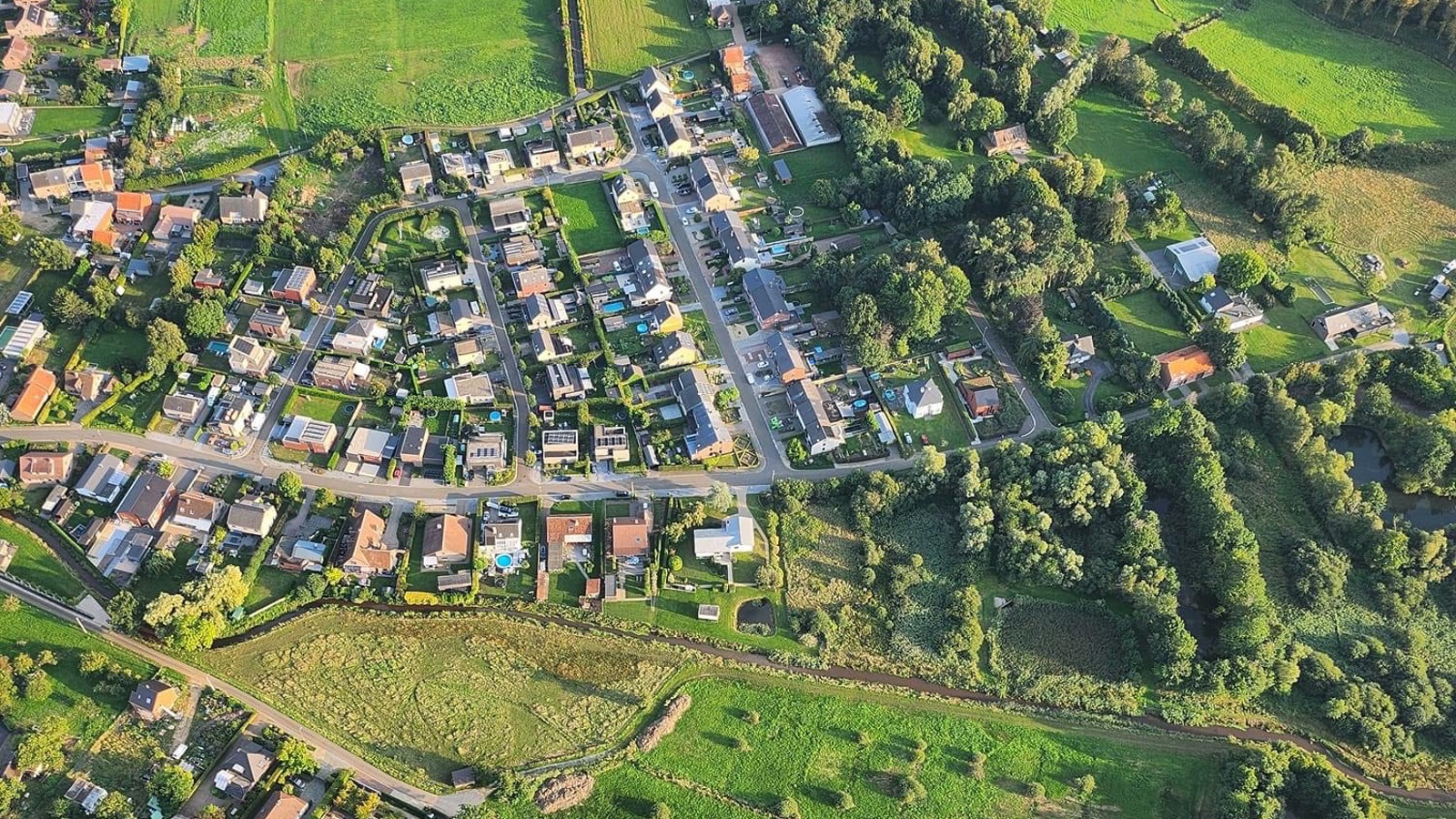 Ballonvaart boven Mechelen