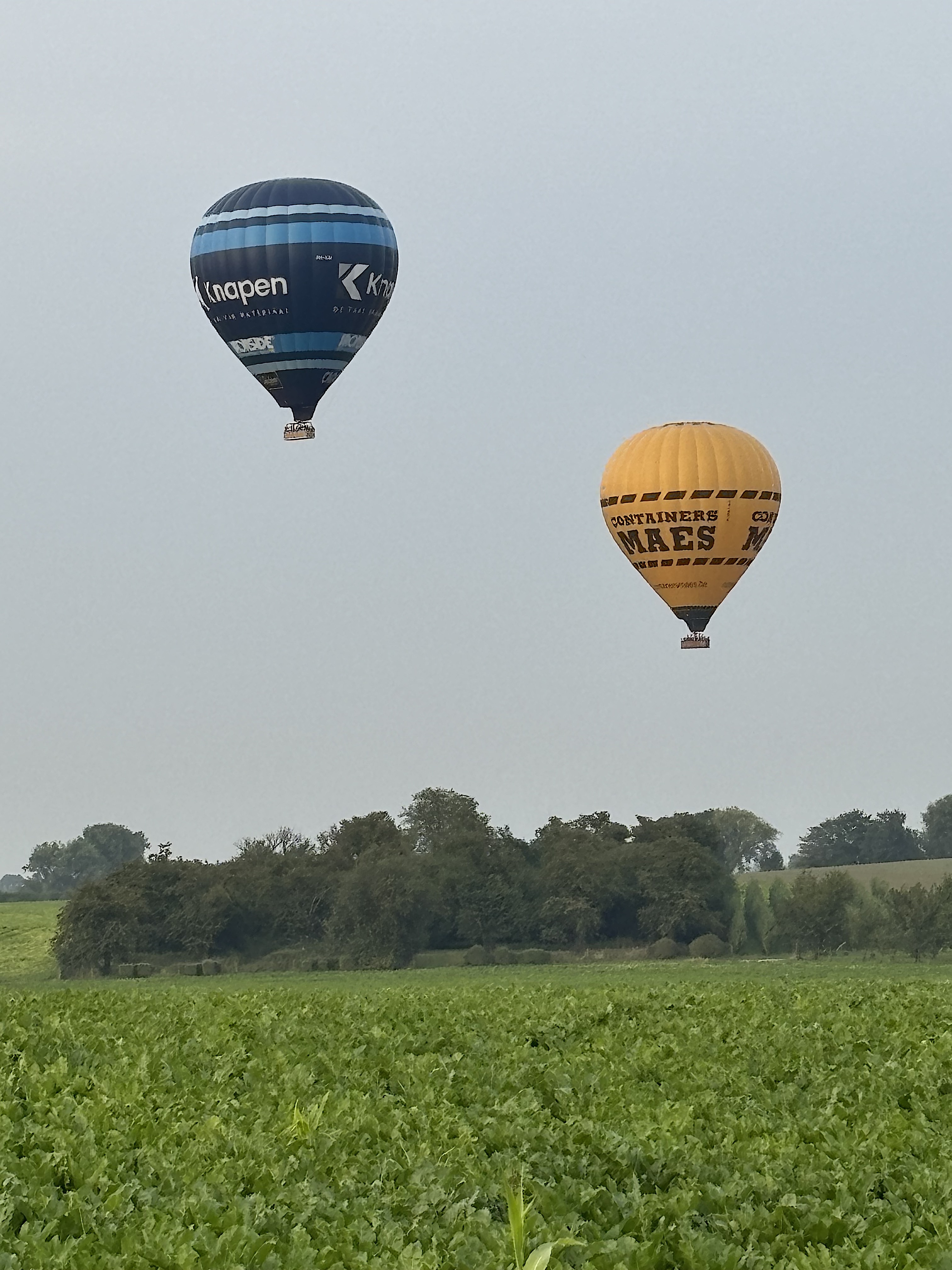 Luchtballonvaart Baarle-Hertog