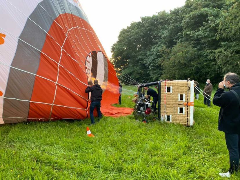 Ballonvaren boven Valkenburg