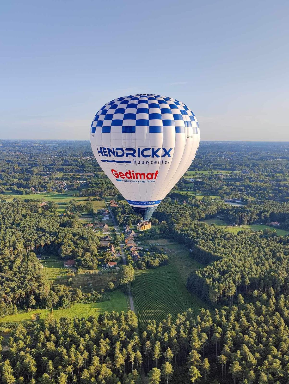 Ballonvaarten boven Hoogstraten