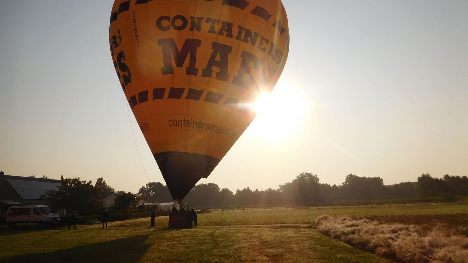 Ballonvaarten boven Meerhout